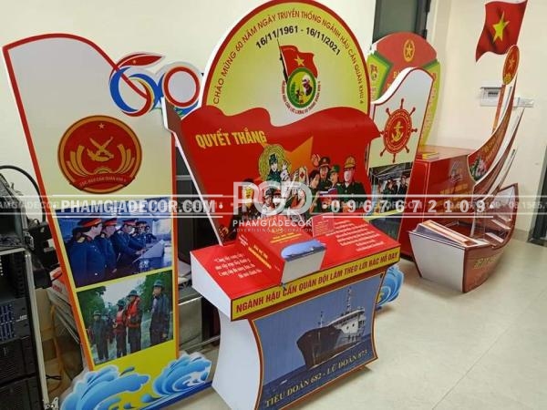 quầy thông tin booth sự kiện 30/4