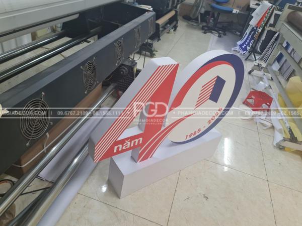 mô hình tuyên truyền làm booth lễ 30/4