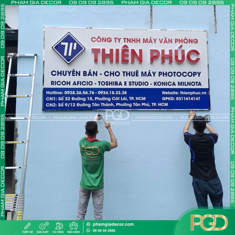 Bảng hiệu quảng cáo - Diện mạo thương hiệu của bạn 3 Bảng hiệu quảng cáo hoàn thiện góp phần nâng cao nhận diện thương hiệu cho doanh nghiệp