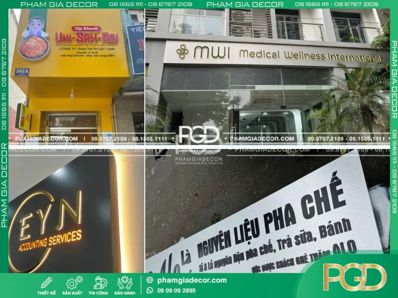 làm bảng hiệu alu