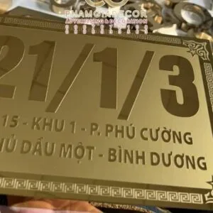Làm bảng tên công ty tại Thủ Đức