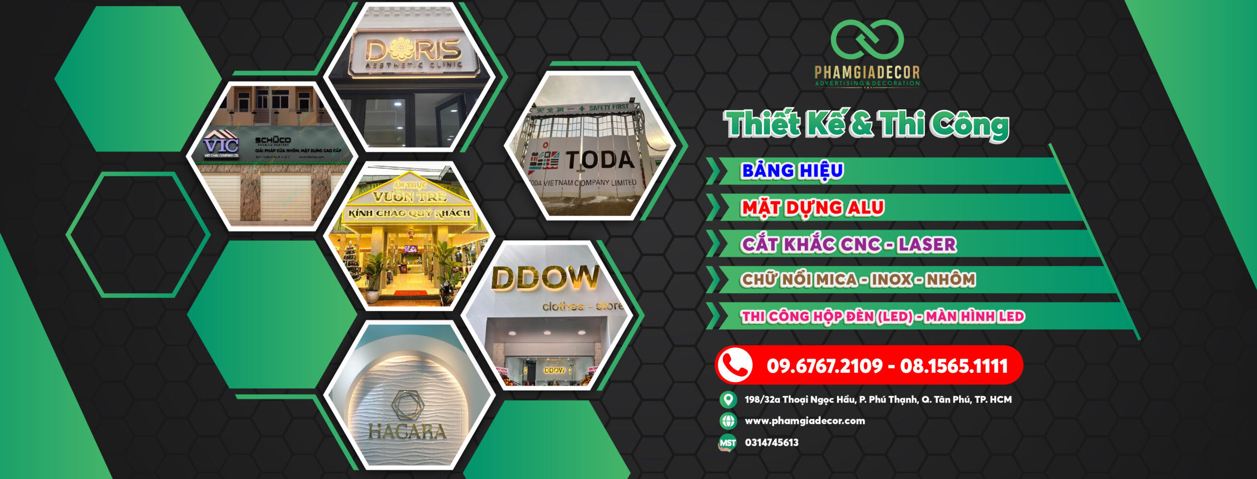 thi công làm bảng hiệu quảng cáo giá rẻ
