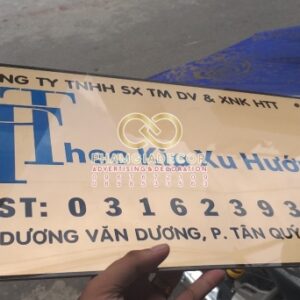 Làm bảng tên công ty tại Gò Vấp