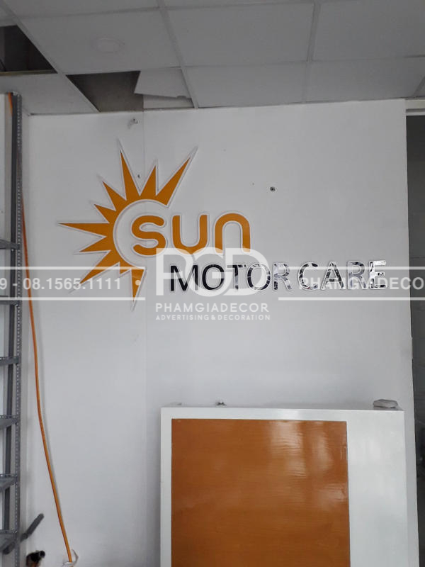 làm bảng hiệu quận bình thạnh chữ nổi