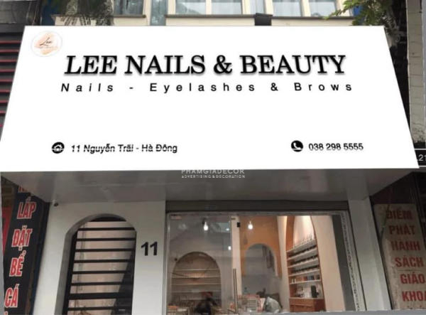 làm bảng hiệu quận bình thạnh mặt dựng alu