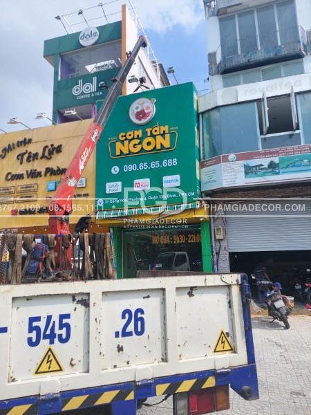 làm bảng hiệu quận tân bình thi công nhanh