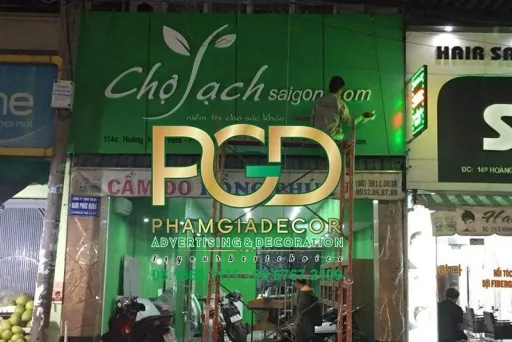 Thi công bảng hiệu tại Quận Tân Phú 5 Thi công bảng hiệu tại Quận Tân Phú - Ảnh 4