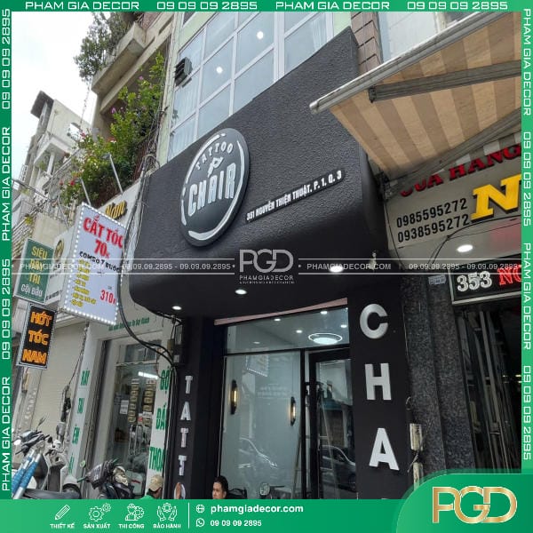 bảng hiệu đa dạng mẫu