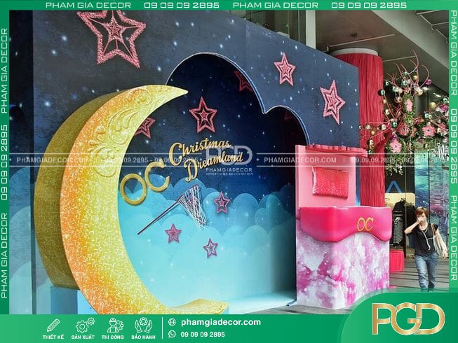 thiết kế booth trung thu 2025