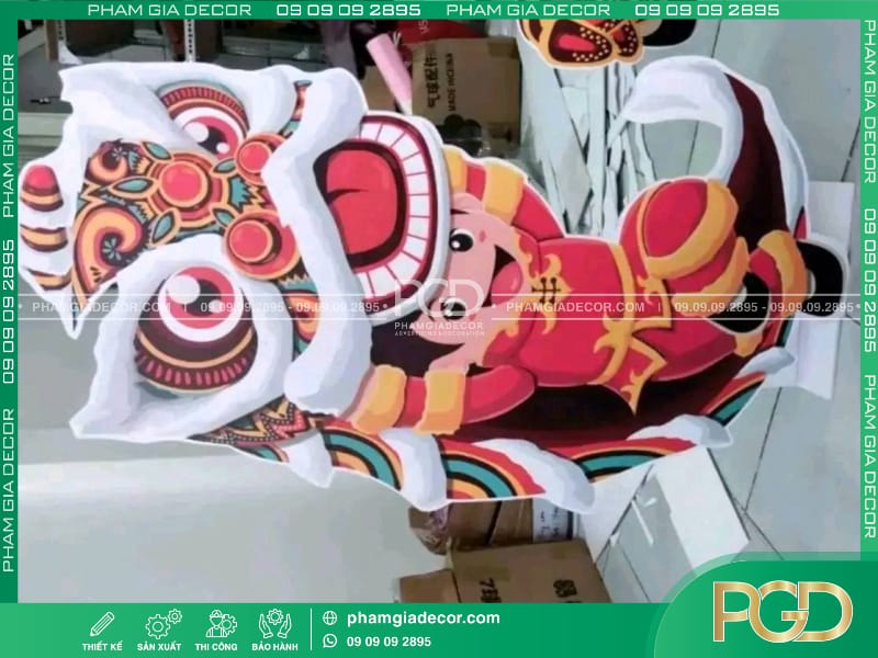 thiết kế gia công mô hình trung thu