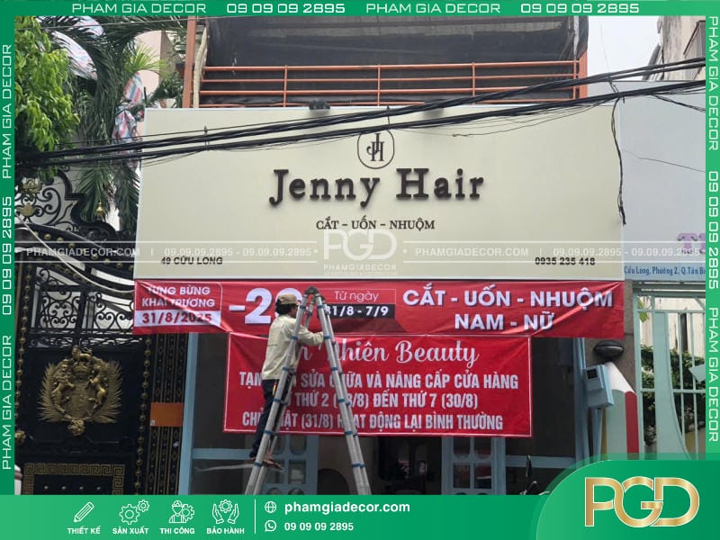 bạt hiflex in nội dung thường 