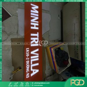 hộp đèn alu villa âm led