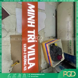 hộp đèn alu villa khoét lọng