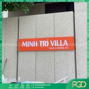 hộp đèn alu villa khoét lọng nổi hông