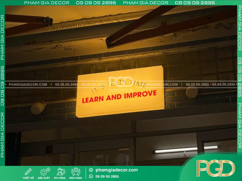 hộp đèn mica đẹp