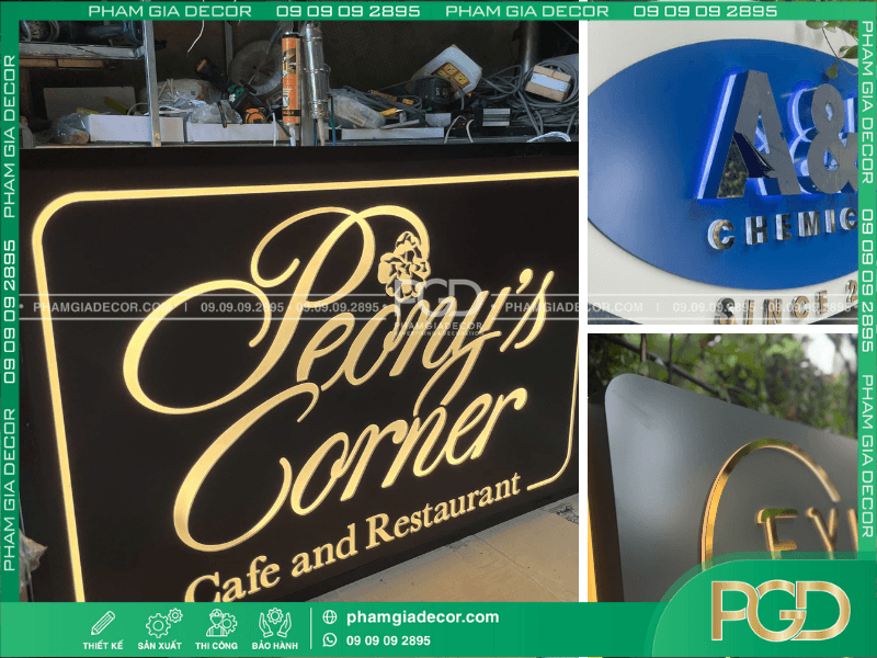 mẫu hộp đèn alu sang trọng thiết kế hiện đại