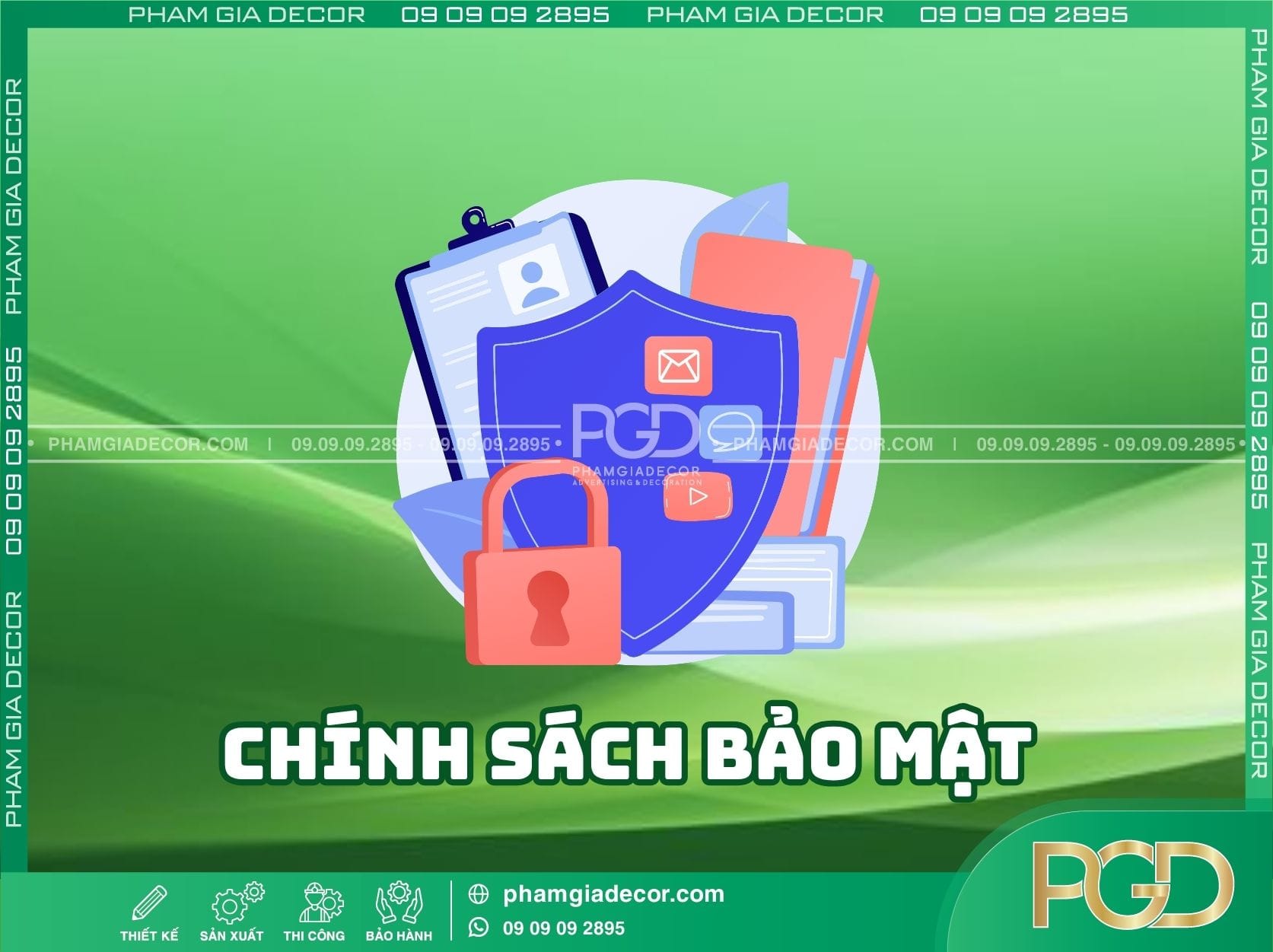 Thông tin mới nhất về Chính Sách Bảo Mật