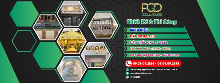 thi công bảng hiệu quảng cáo