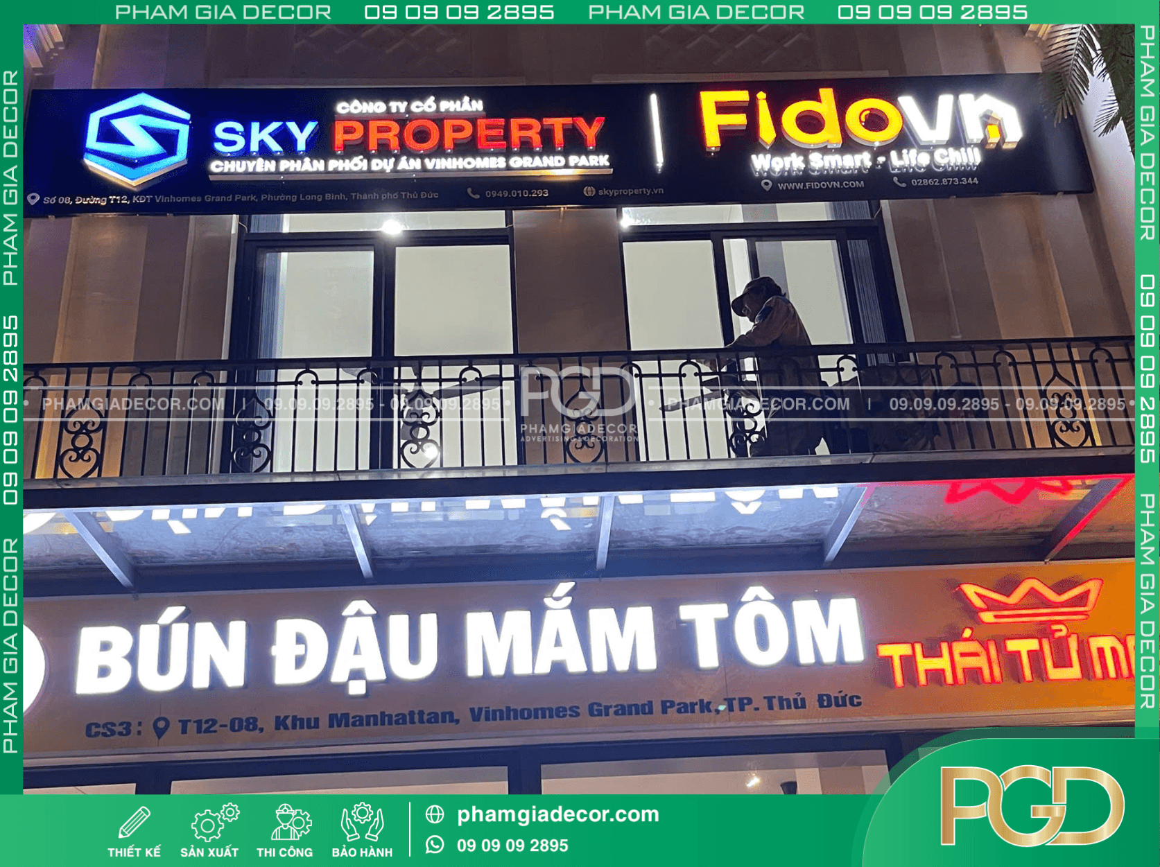 Bảng hiệu đẹp phong cách mới