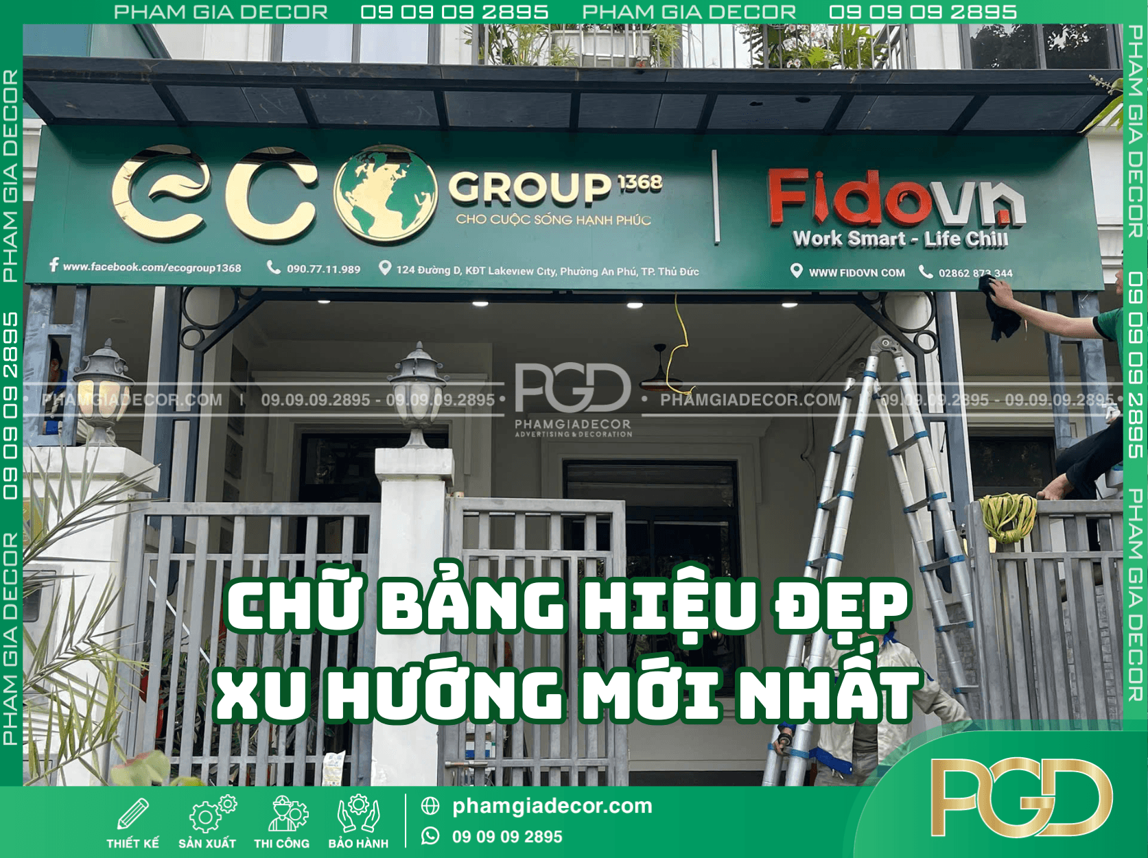Font chữ thương hiệu giúp tăng nhận diện chuyên nghiệp