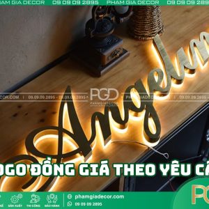 Phạm Gia Decor cung cấp dịch vụ làm logo giá rẻ tại TPHCM