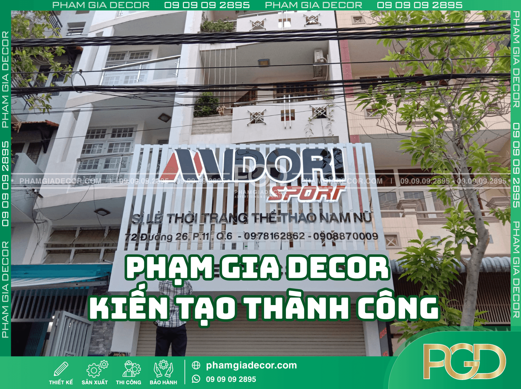Phạm Gia Decor kiến tạo thành công thương hiệu cho nhiều công ty 