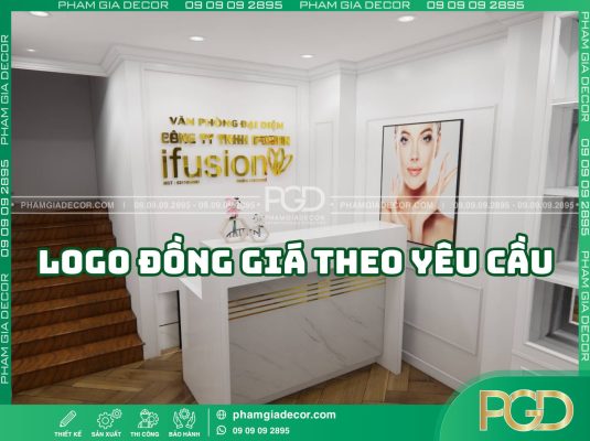 Các loại logo inox, mica, alu, đồng