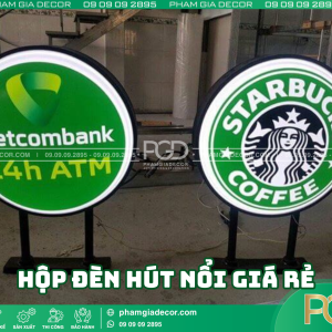 Tại sao nên làm hộp đèn hút nổi giá rẻ