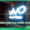 Thi công bảng hiệu alu chuỗi ViVo chuyên nghiệp