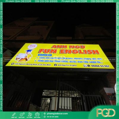 lắp đặt bảng hiệu quận tân bình