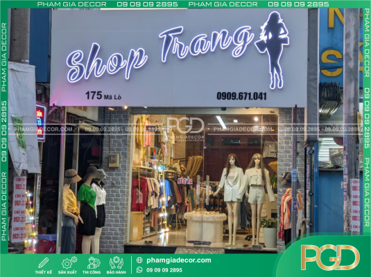 làm bảng hiệu bình tân