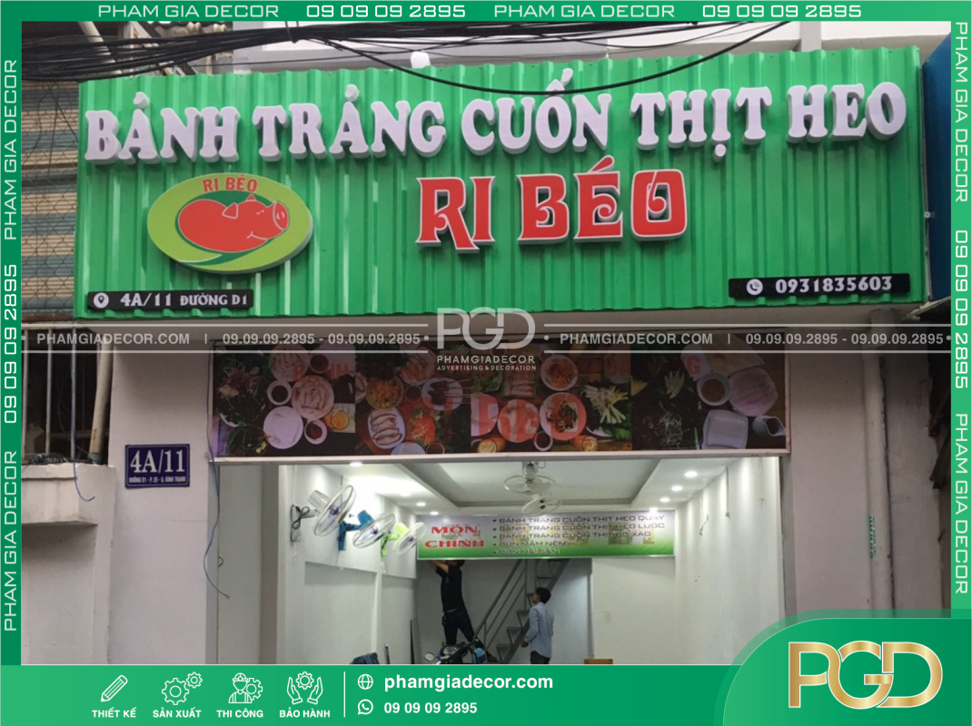 làm bảng hiệu ở phú nhuận