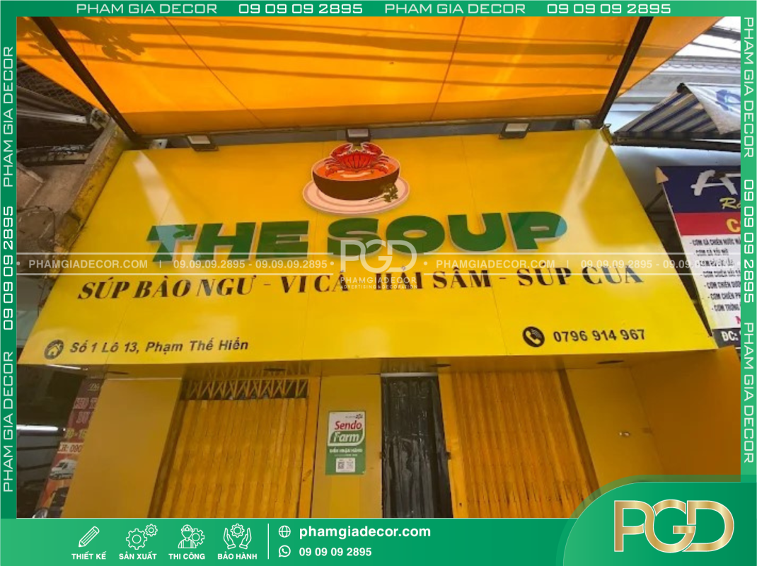 làm bảng hiệu ở quận 8