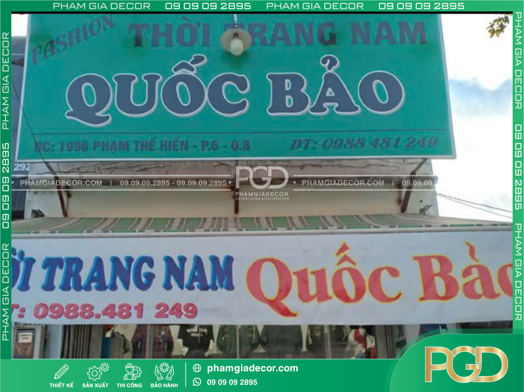 làm bảng hiệu ở quận 8