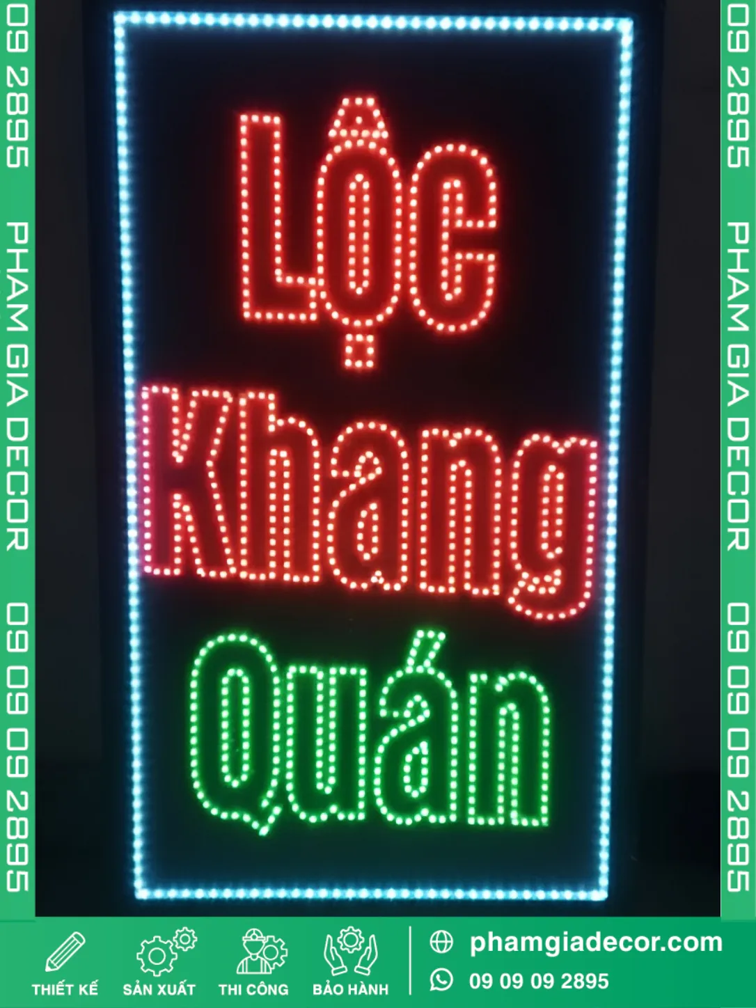 Bảng hiệu led ruồi 2 Bảng hiệu led ruồi