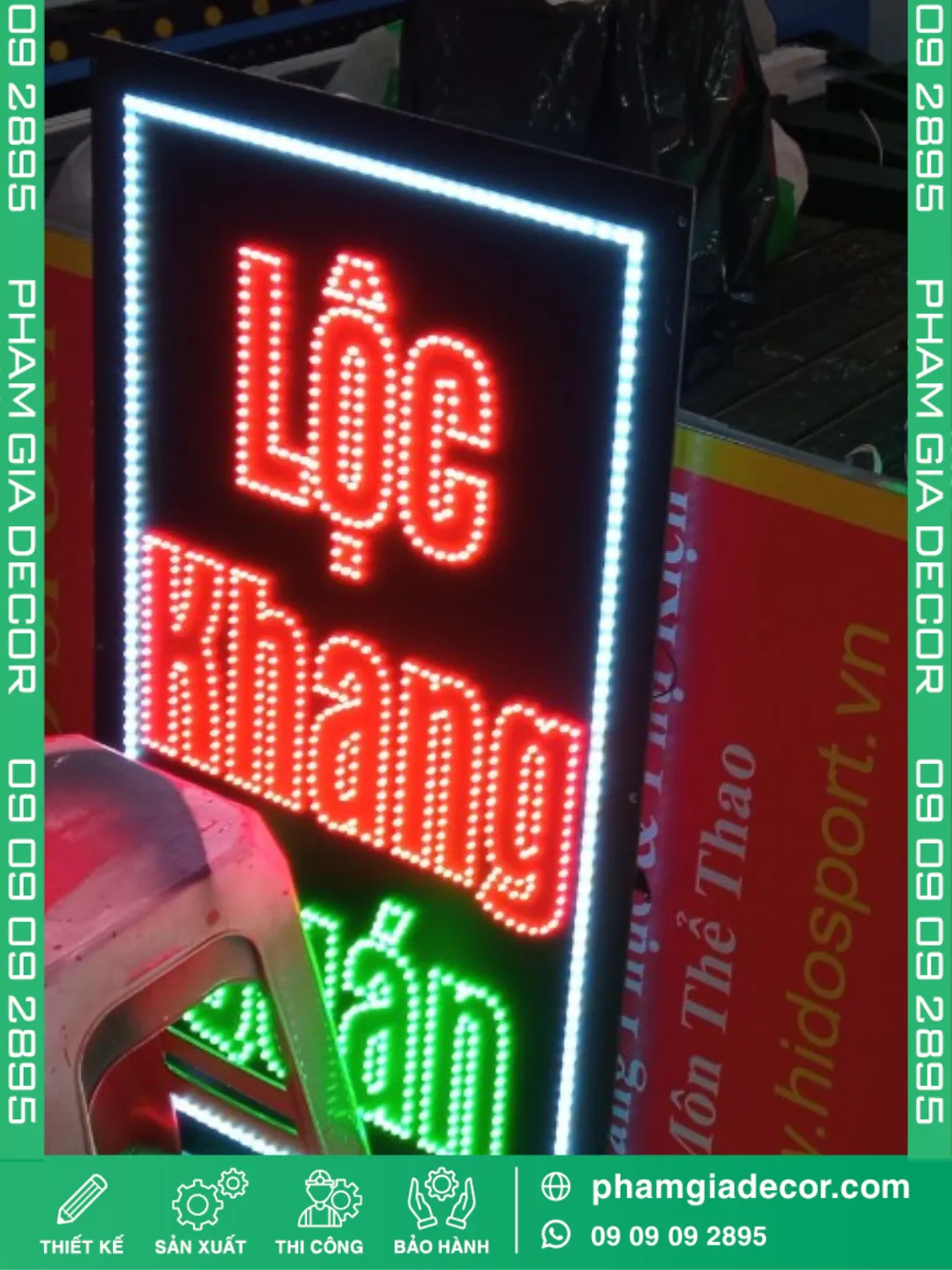 Bảng hiệu led ruồi 4 Bảng hiệu led ruồi - Ảnh 3