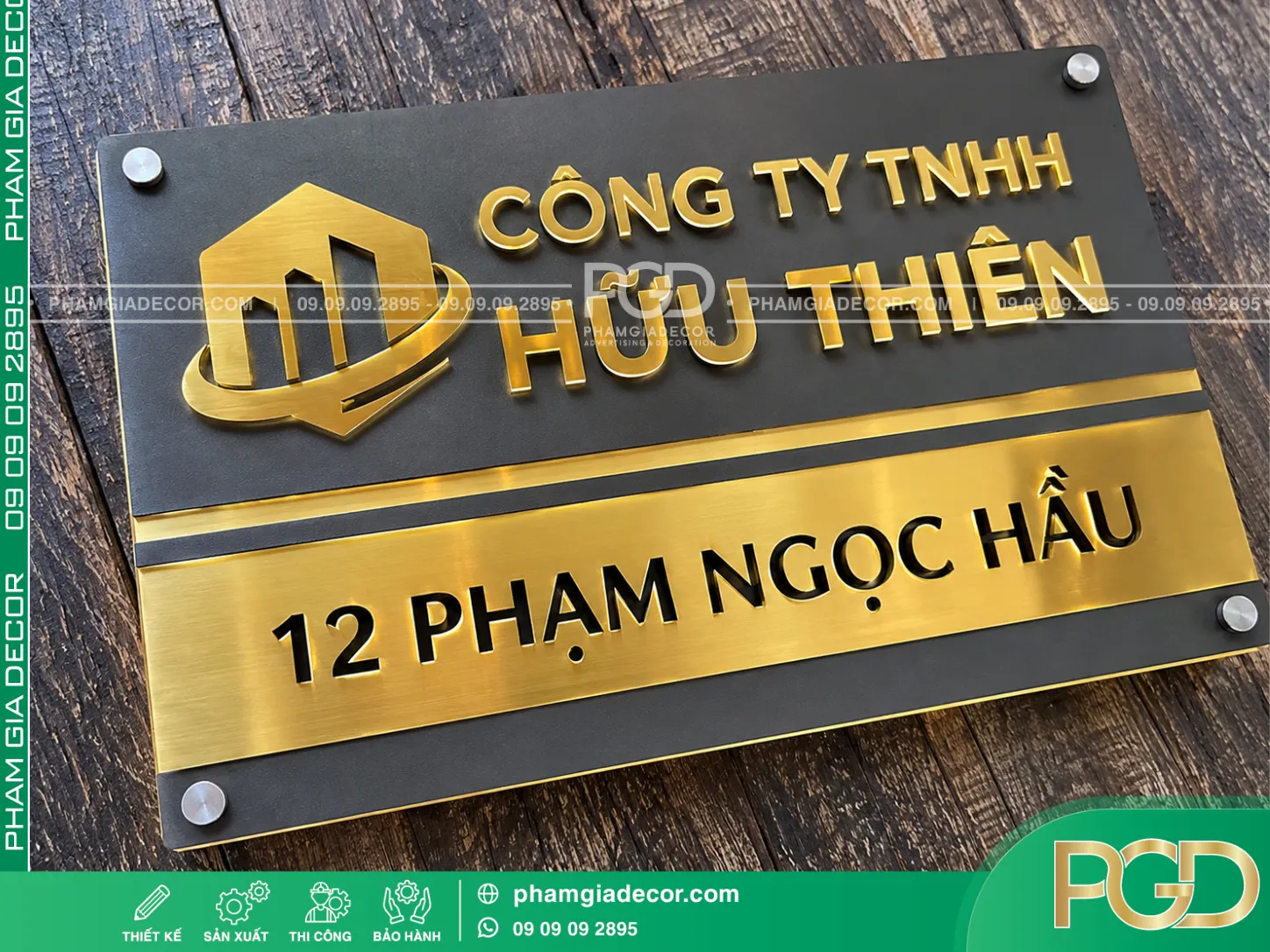 Làm bảng số nhà theo yêu cầu 13 Làm bảng số nhà theo yêu cầu