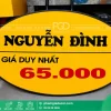Hộp đèn hút nổi oval