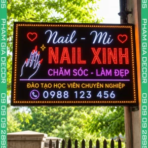 Bảng LED ruồi quảng cáo – thu hút khách hàng ban đêm