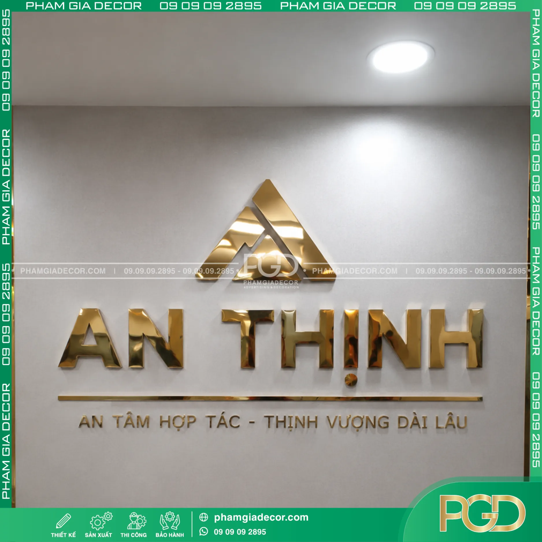 Chất liệu inox quảng cáo 11 Chất liệu chữ inox