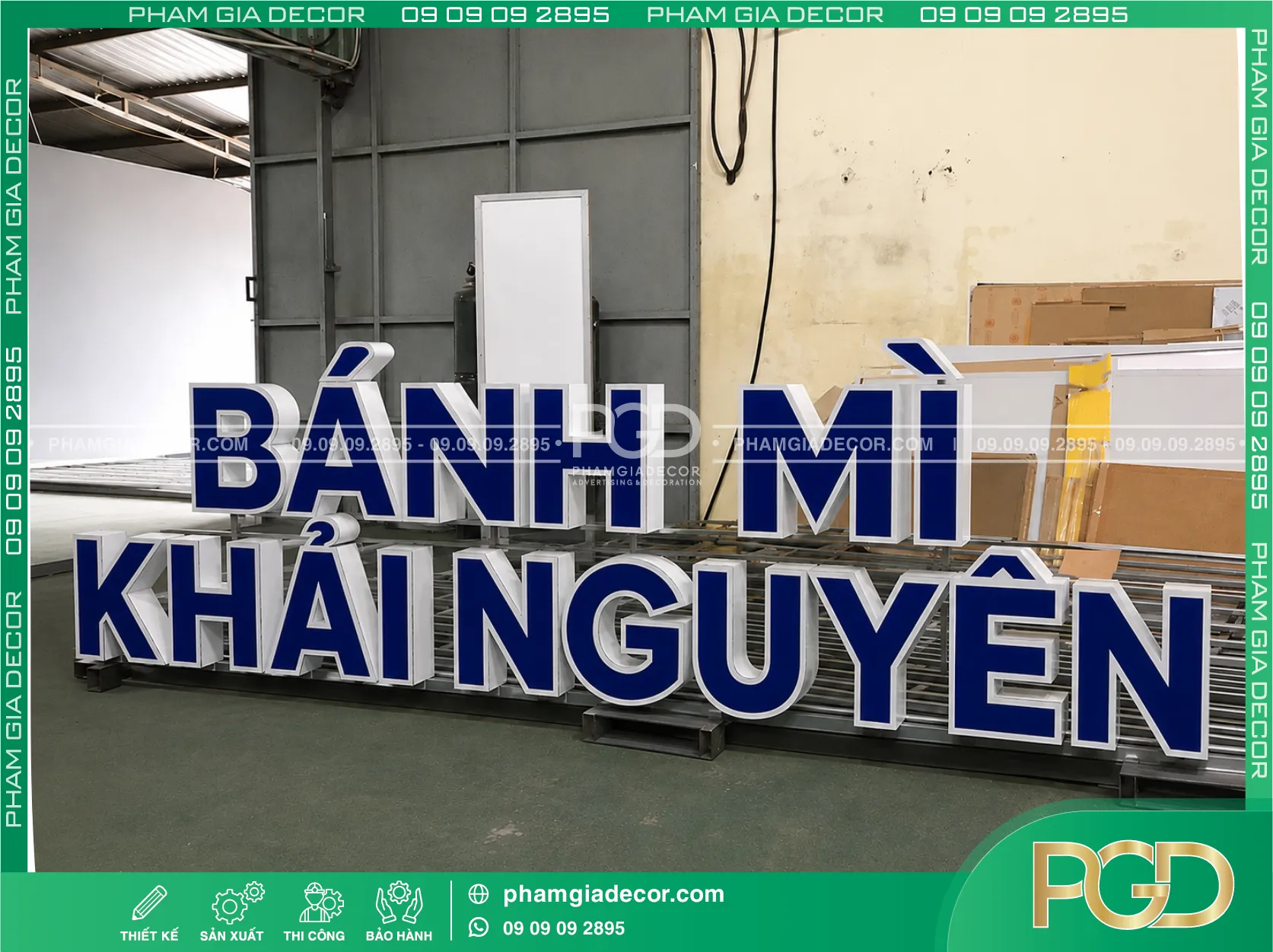 Gia công chữ nổi alu 3 Gia công chữ nổi alu