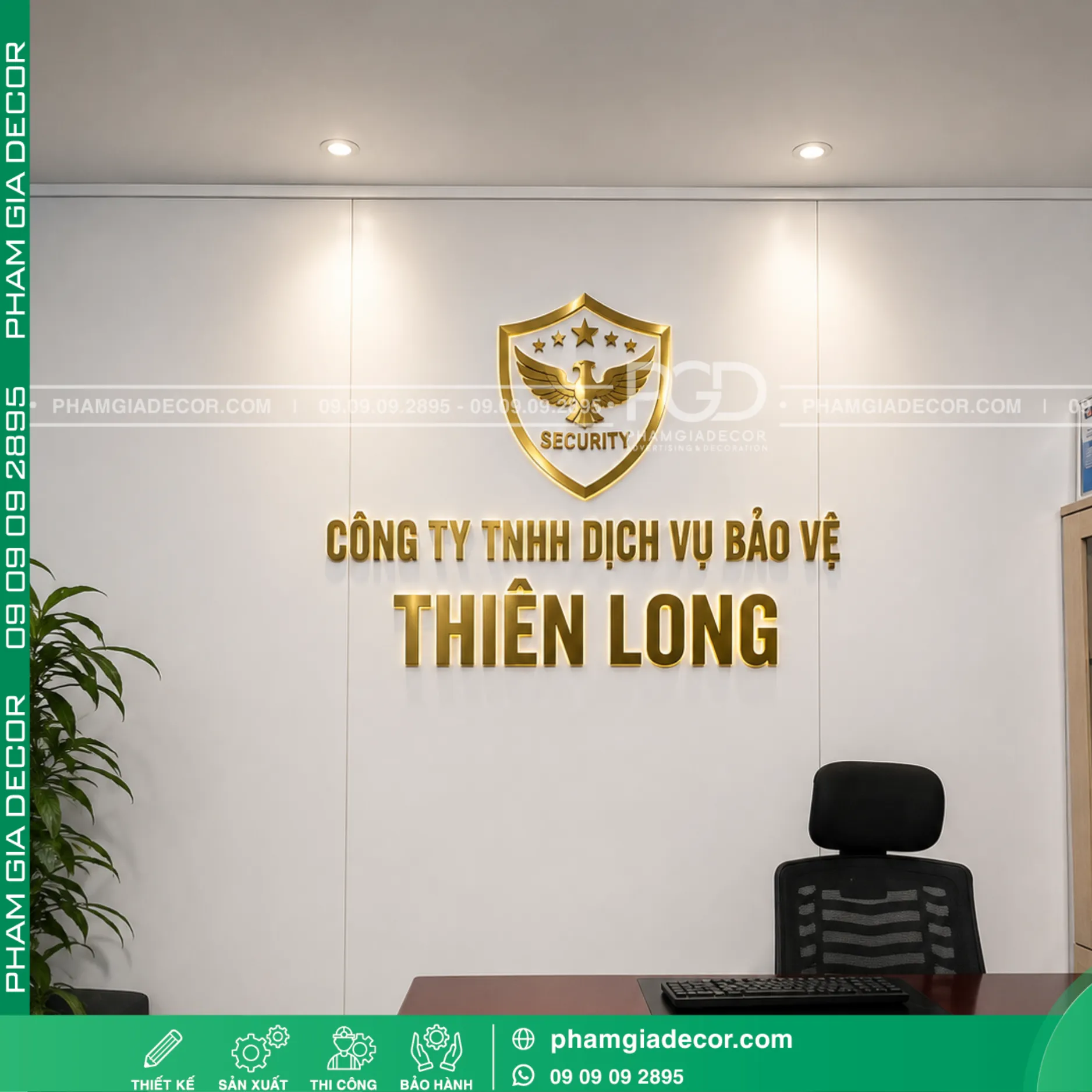 Logo chữ nổi inox văn phòng 5 Logo chữ nổi inox văn phòng - Ảnh 4