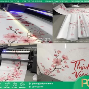 In decal trong dán kính