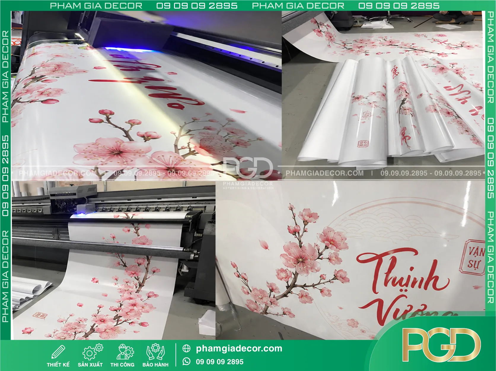 In decal trong dán kính 3 In decal trong dán kính