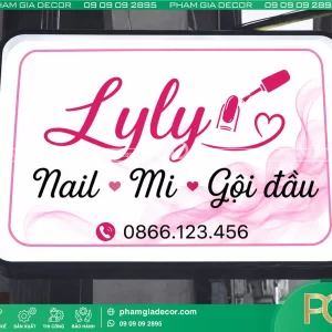 Hộp đèn hút nổi chữ nhật