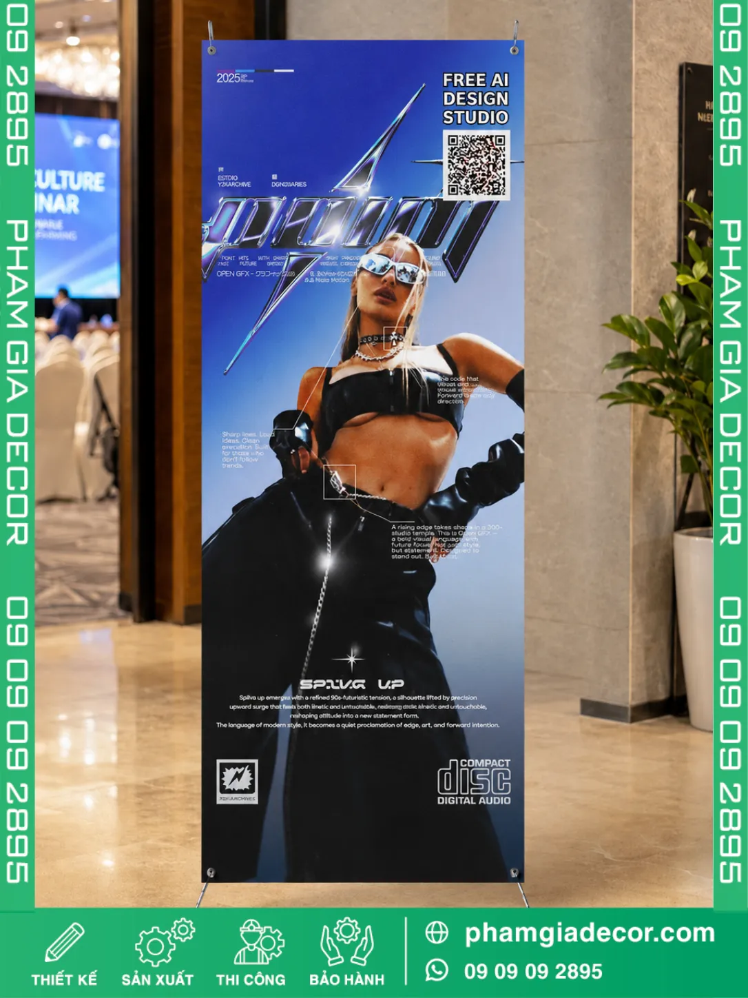 In standee theo yêu cầu 3 In standee theo yêu cầu - Ảnh 2