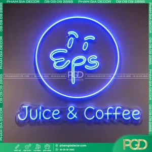 Bảng hiệu led neon logo 9 led neon logo
