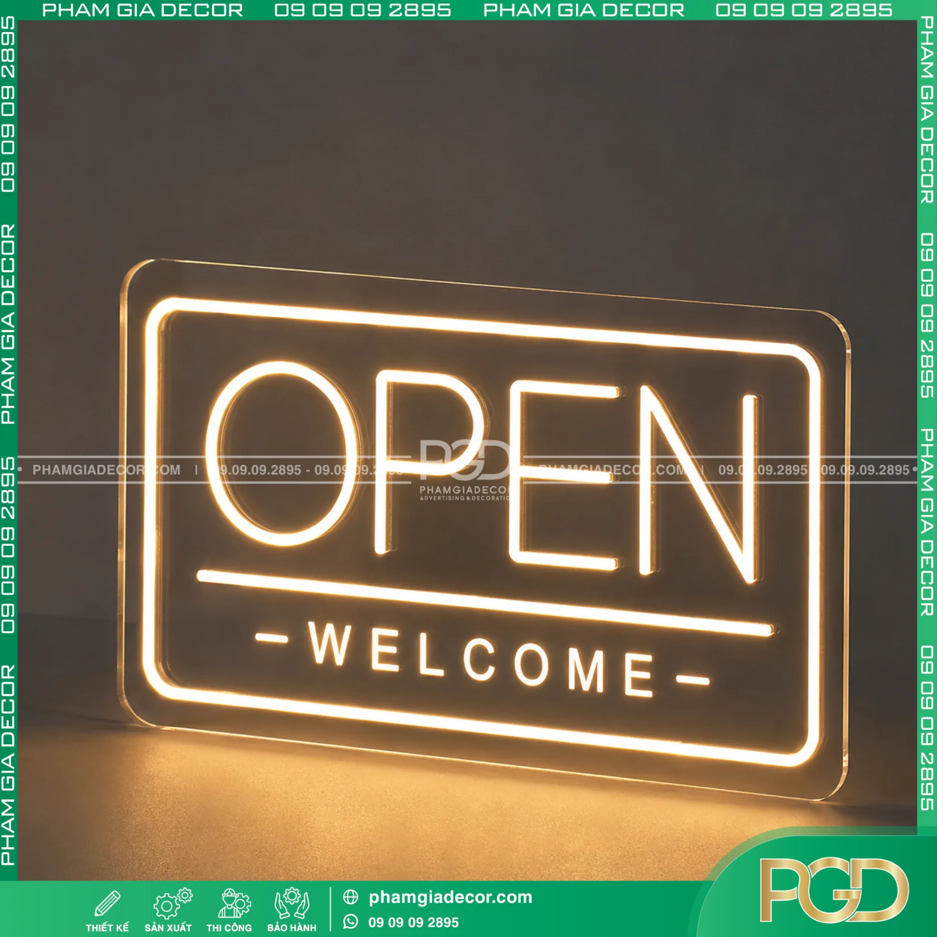 Bảng Hiệu Led Neon Sign 7 Bảng Hiệu Led Neon Sign - Ảnh 6