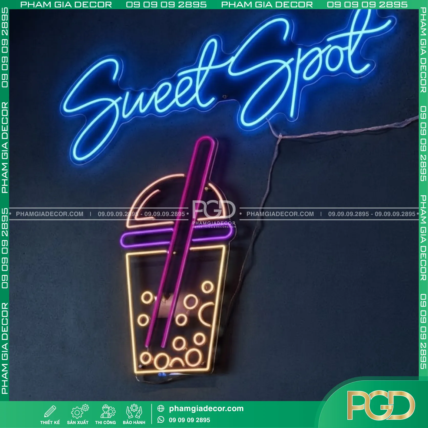 Bảng Hiệu Led Neon Sign 18 Bảng Hiệu Led Neon Sign