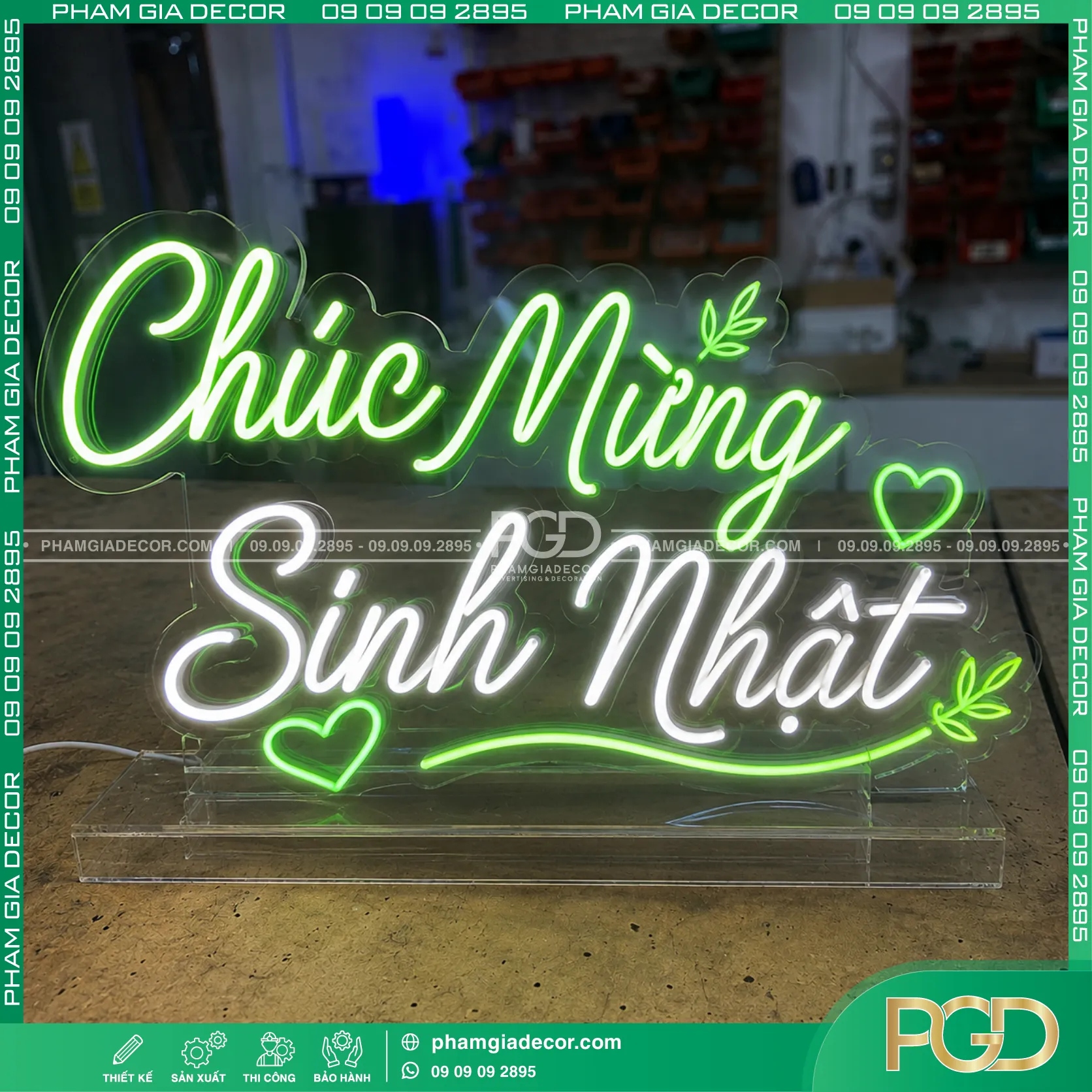 Bảng Hiệu Led Neon Sign 4 Bảng Hiệu Led Neon Sign - Ảnh 3
